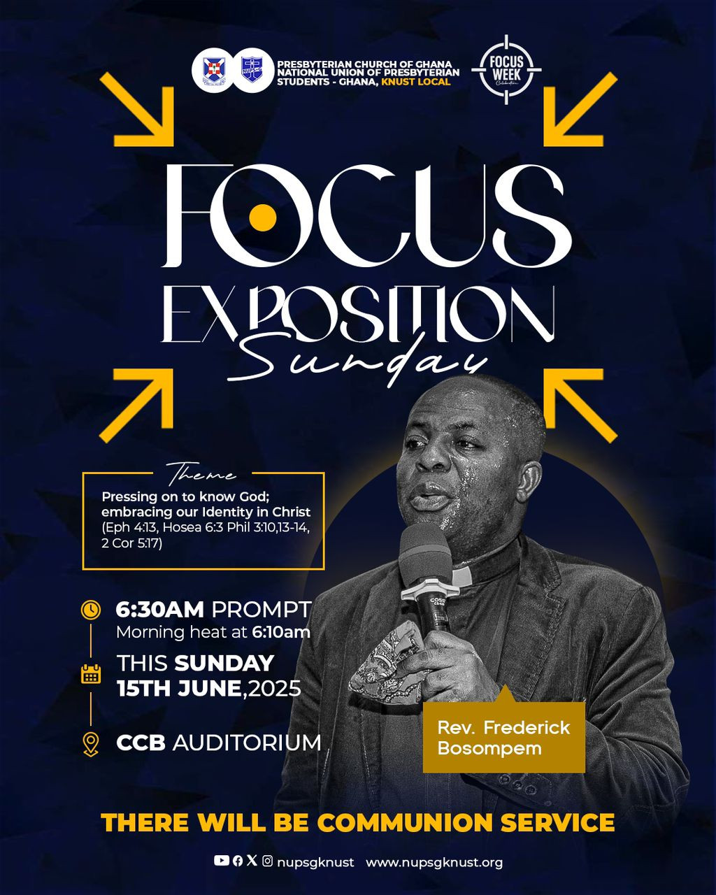 FOCUS SUNDAY-'25